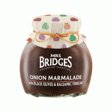 BR106-Onion Marmalade, Black Olives & Balsamic Vinegar 285 gr. Mrs Bridges
