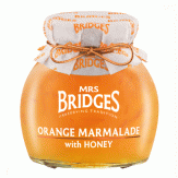 BR780-Orange Marmalade whit Honey 340 gr. Mrs. Bridges