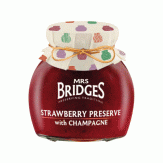 BR838- Mermelada Strawberry & Champagne 340g Mrs Bridges