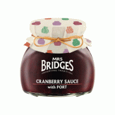 BR8730-Cranberry Sauce with Port 250 gr. Mrs Bridges 