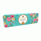 G1748-VICTORIAN FLORAL TIN Caramel Biscuits 150g GRANDMA WILDS