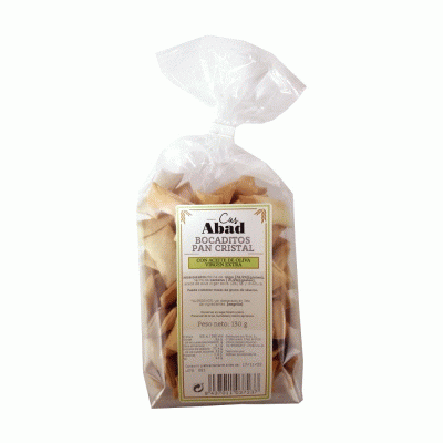 Foto de CA010 - Bocaditos de PAN DE CRISTAL - 130G CASABAD