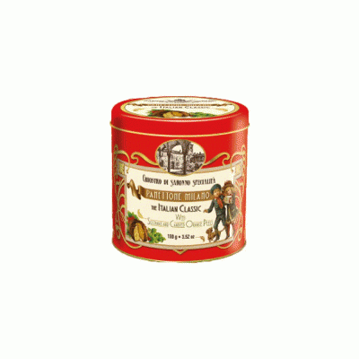 Foto de L123-LATA PANETTONE MILANO CLSICO 100gr Chiostro di Saronno